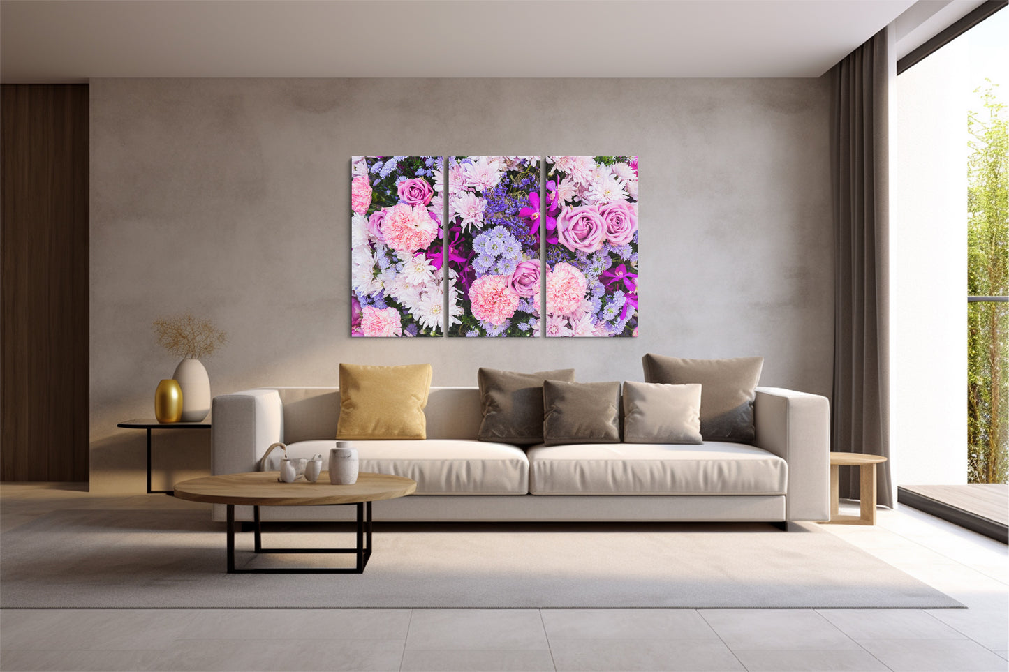 Tablou 3 Piese Bouquet