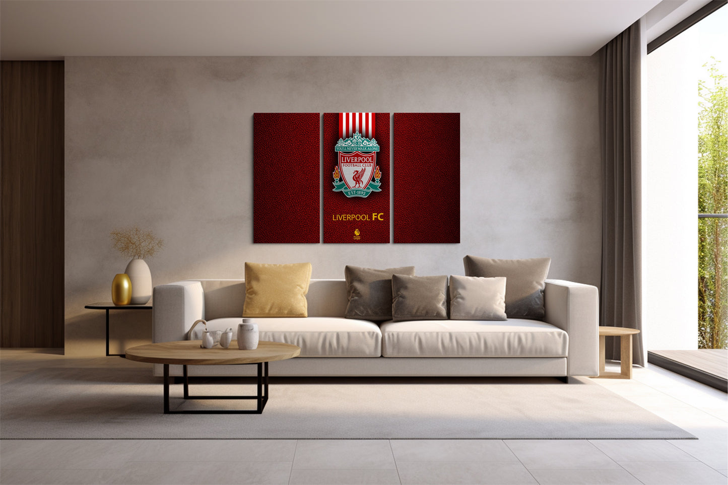 Tablou 3 Piese Fc Liverpool