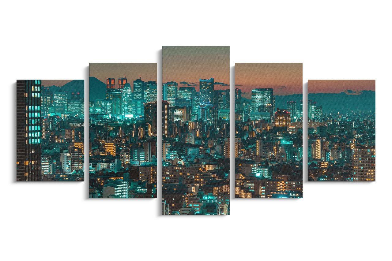 Tablou 5 Piese Orașul Tokyo