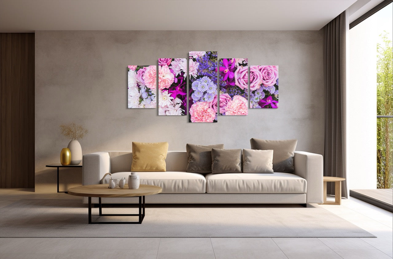 Tablou 5 Piese Bouquet