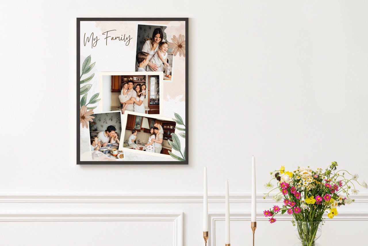 Tablou Familie 4 Poze