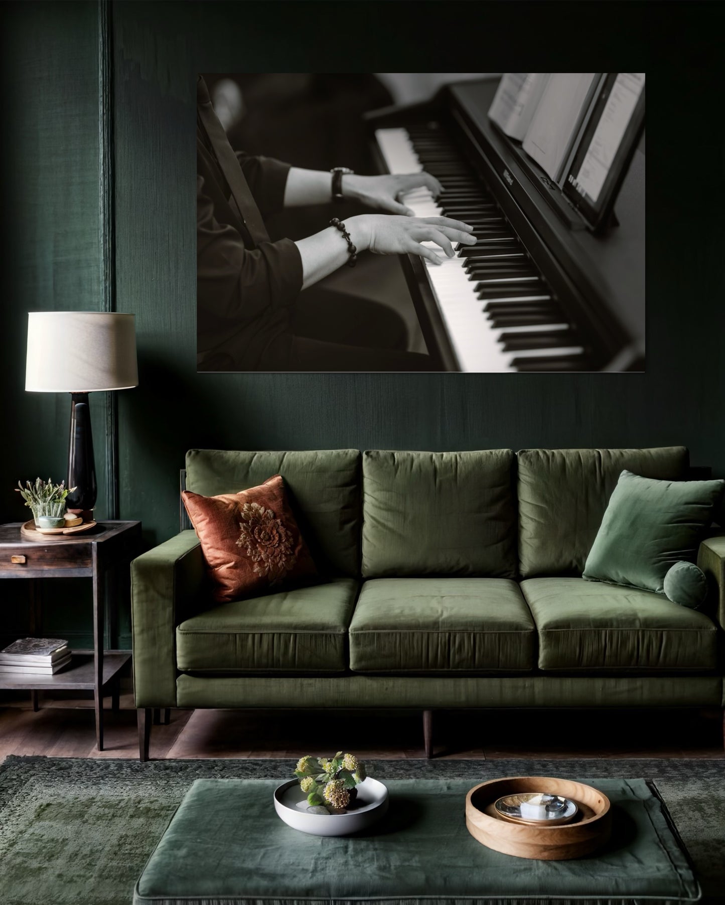 Tablou Canvas Pianista