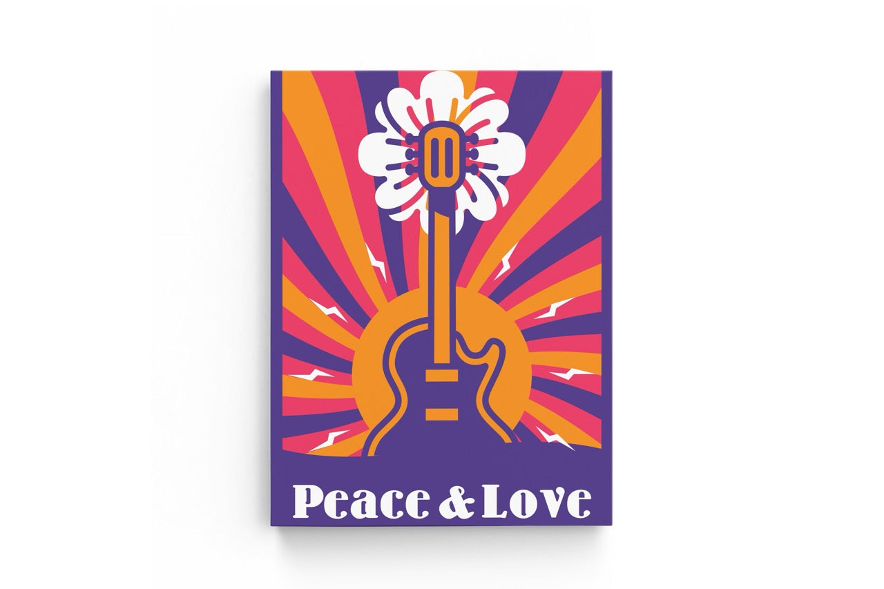Tablou Canvas Peace & Love