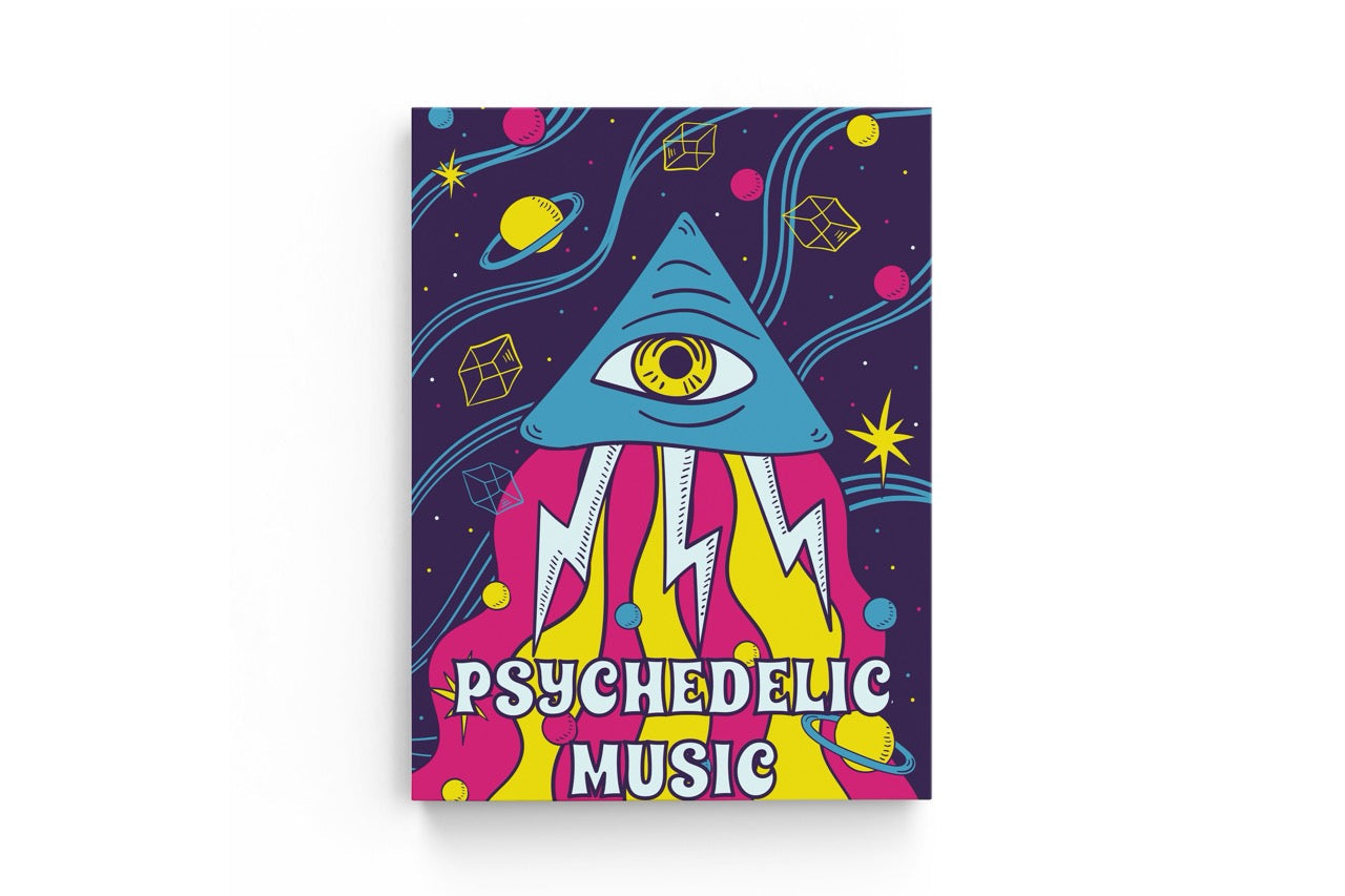 Tablou Canvas Psyhedelic Music