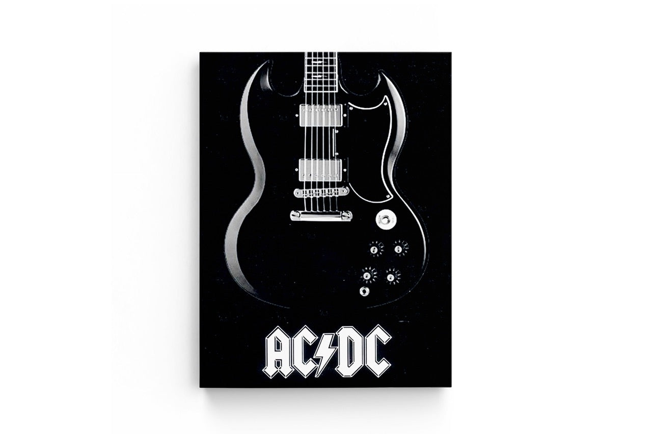 Tablou Canvas Chitara AC/DC