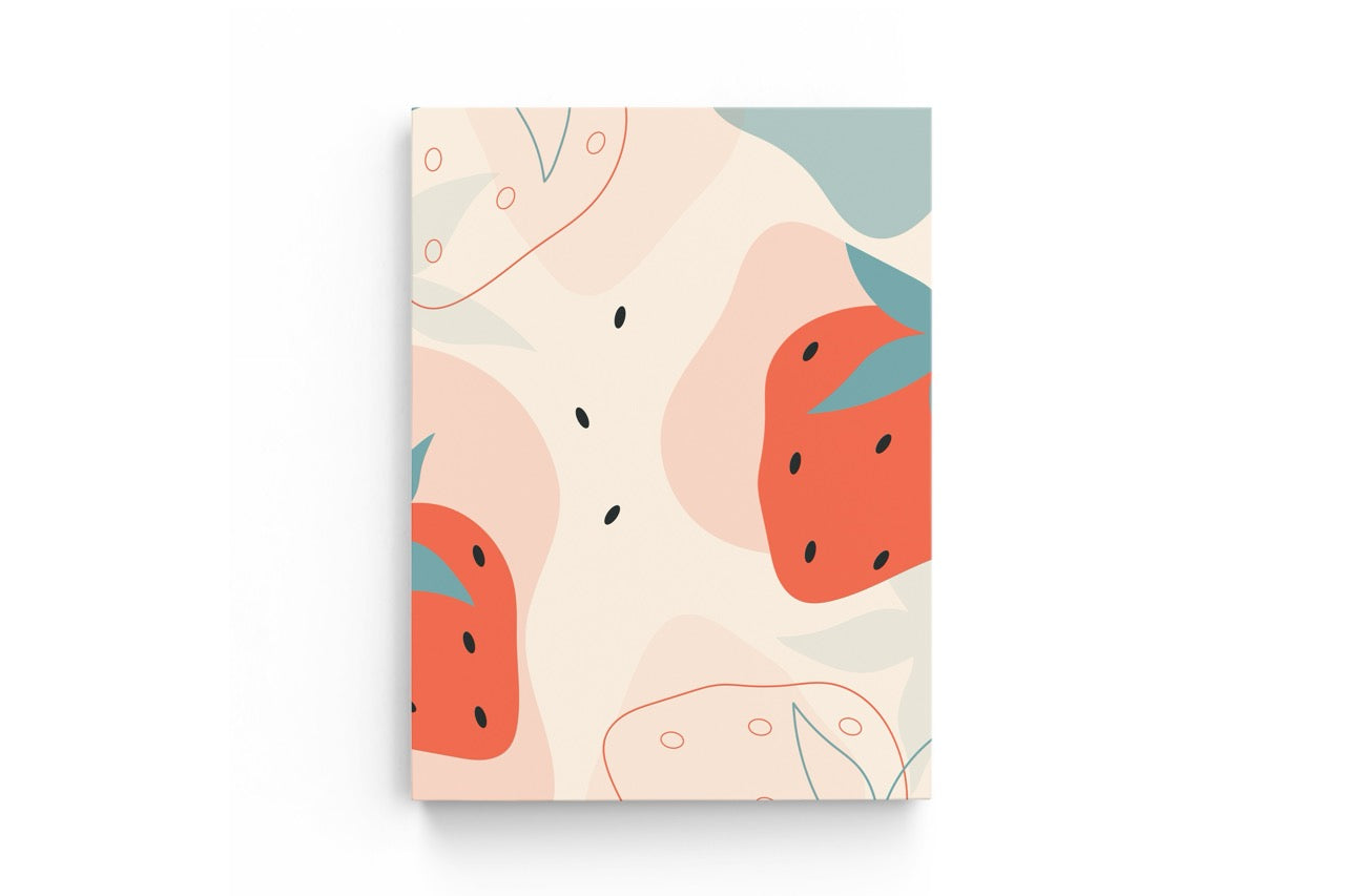 Tablou Canvas Minimalist Căpșuni