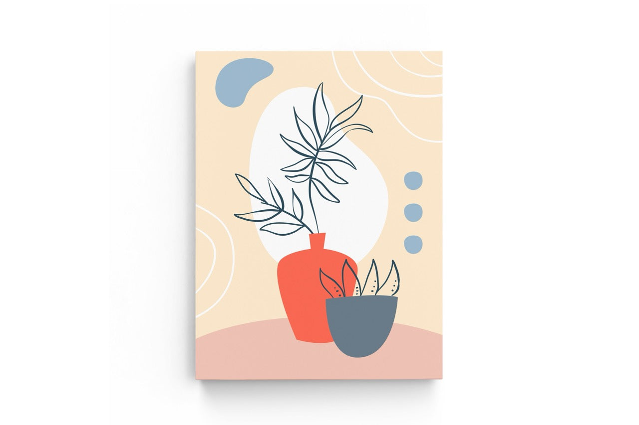 Tablou Canvas Flori În Vaza