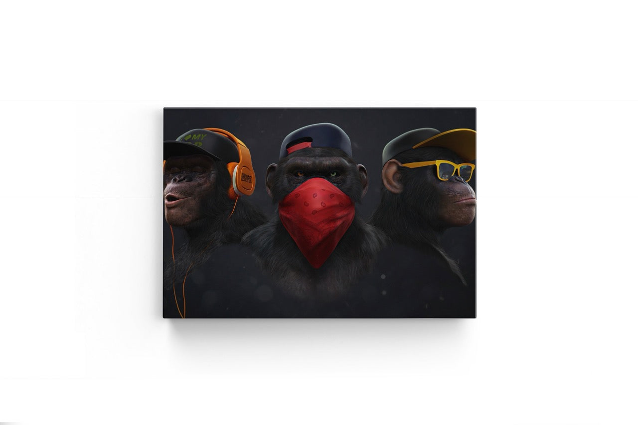 Tablou Canvas Monkeys