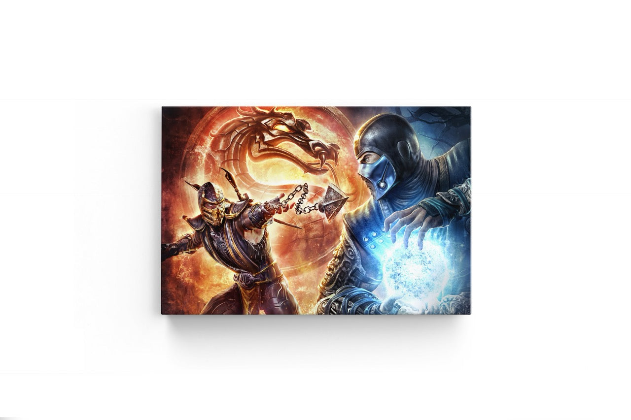 Tablou Canvas Scorpion Vs SubZero