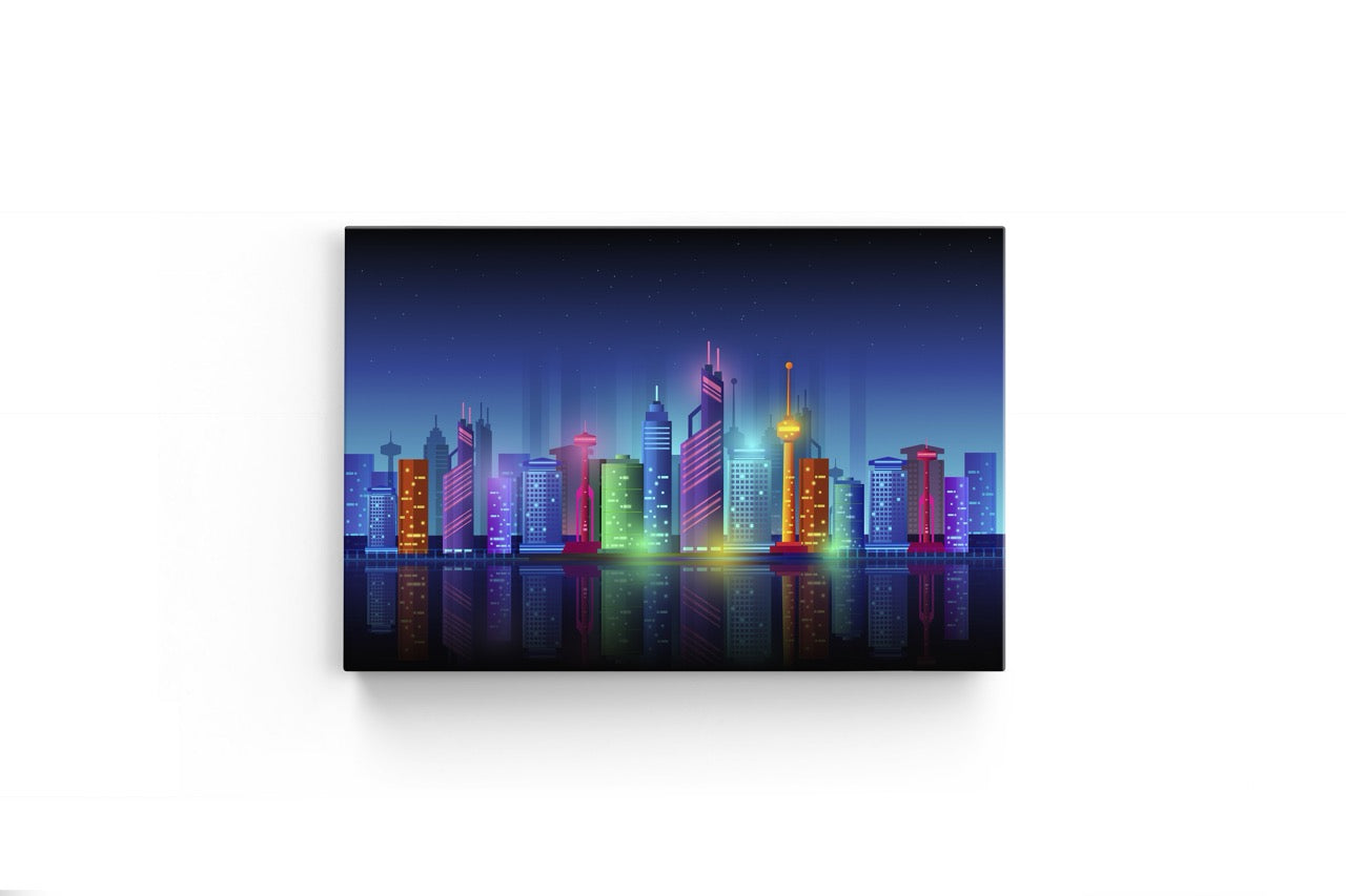 Tablou Canvas Futuristic City