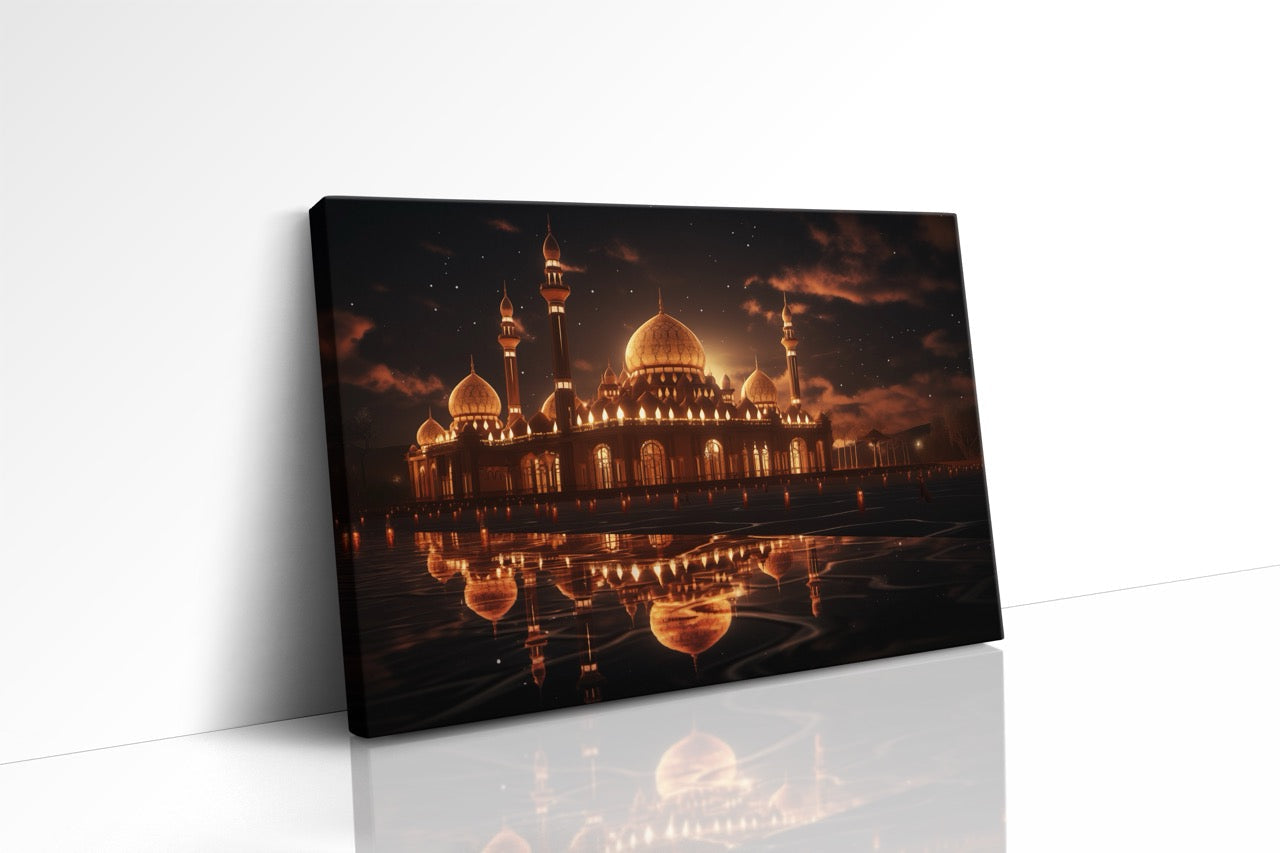 Tablou Canvas Golden Mosque