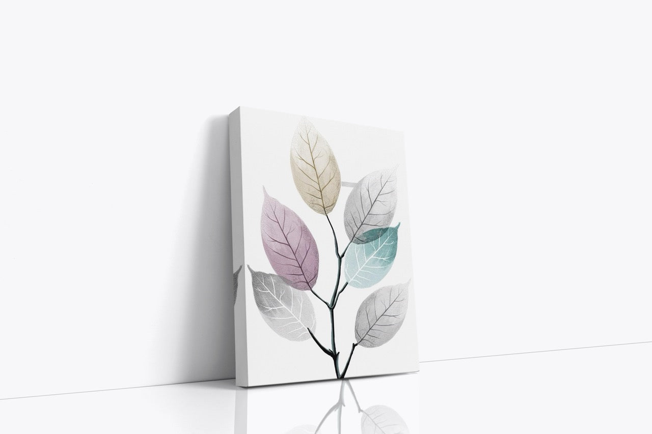 Tablou Canvas Frunze Colorate