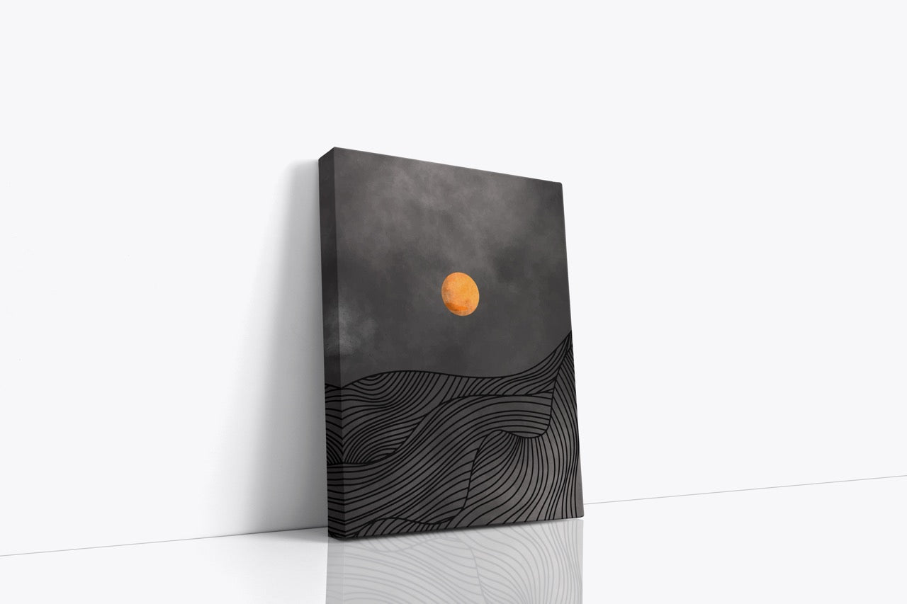 Tablou Canvas Night & Moon