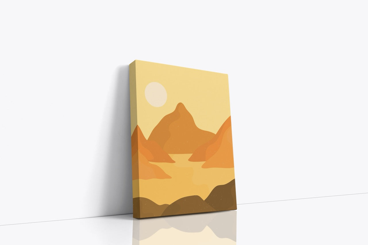 Tablou Canvas Yellow View