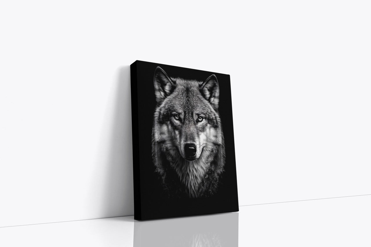 Tablou Canvas Portret Lup