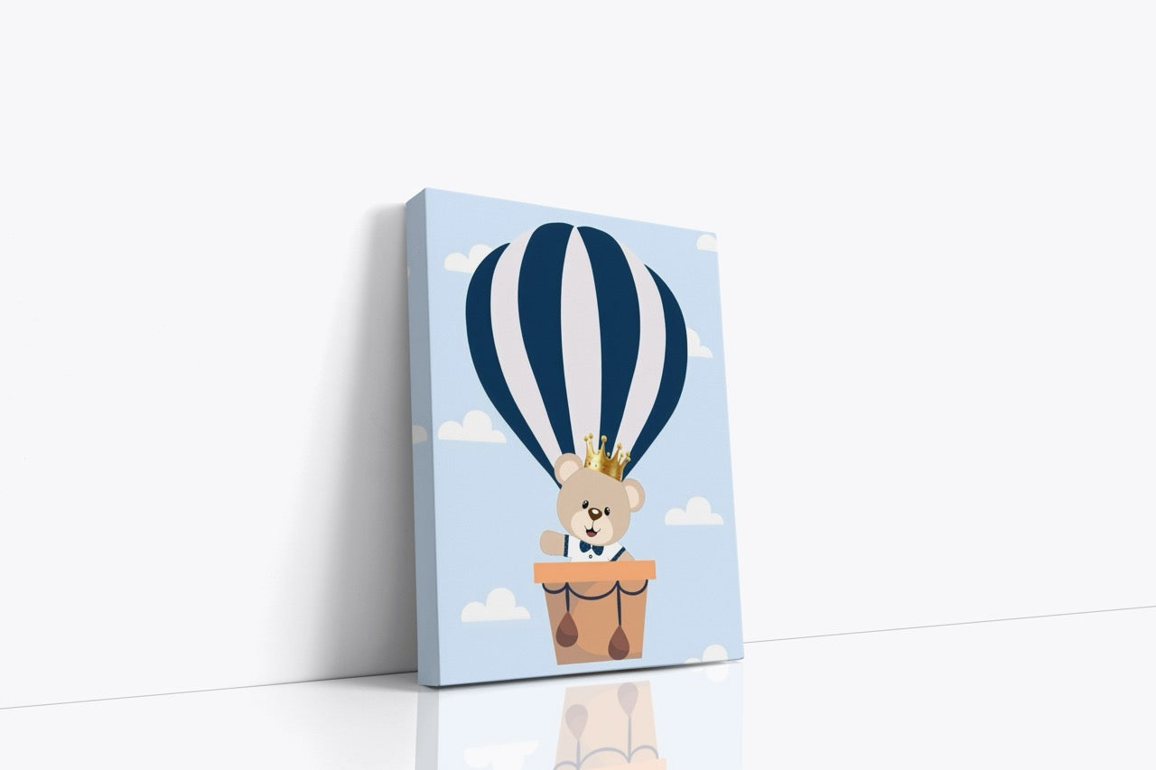 Tablou Canvas Ursulețul Și Balonul