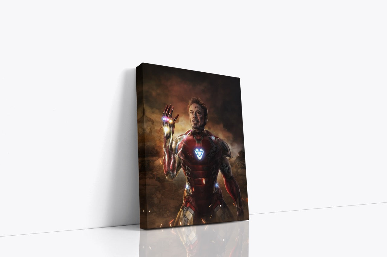 Tablou Canvas Tony Stark Portret