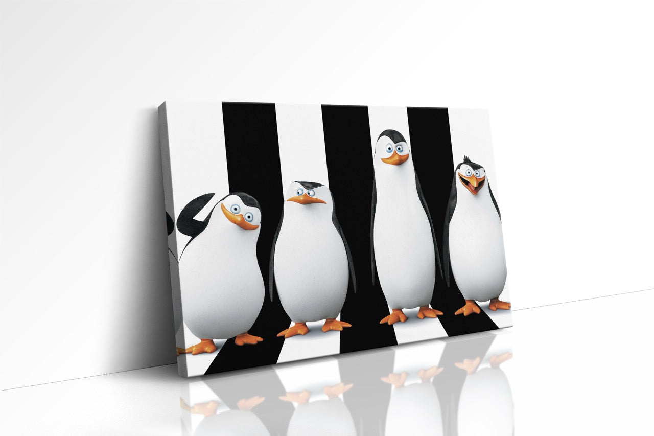 Tablou Canvas Pinguinii Din Madagascar
