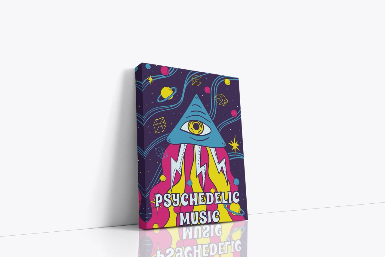 Tablou Canvas Psyhedelic Music