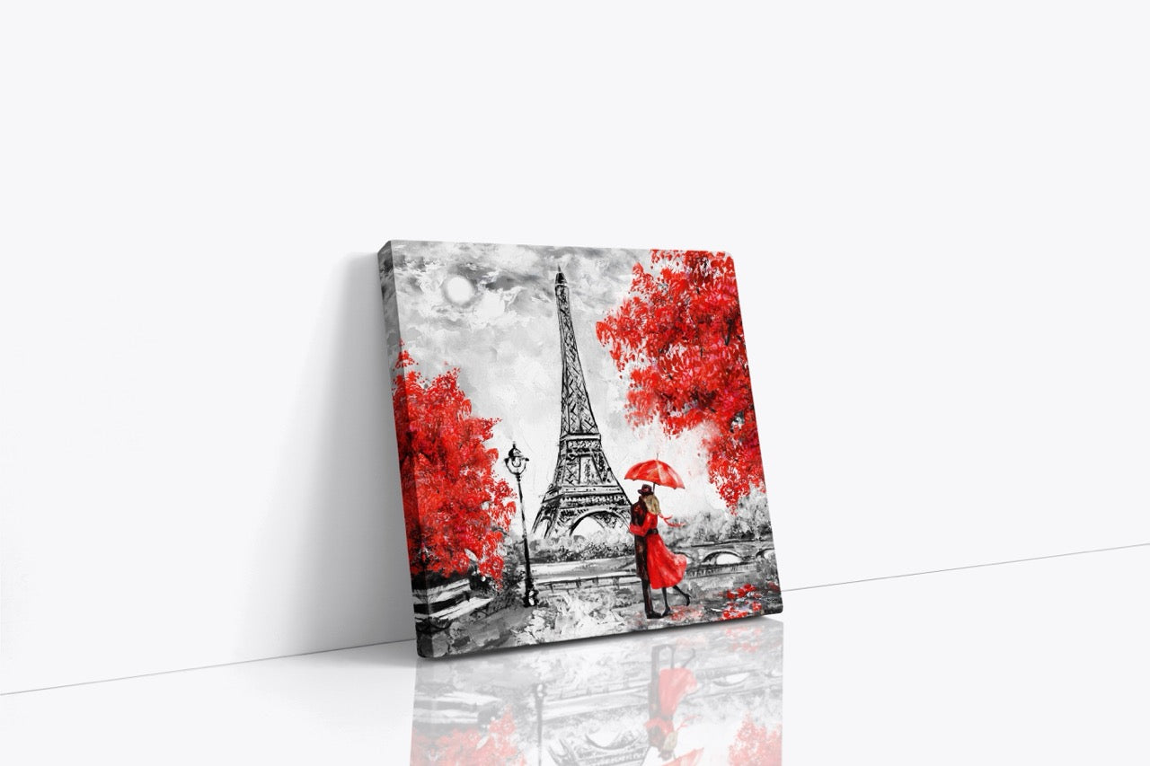 Tablou Canvas Parisul Din Creion