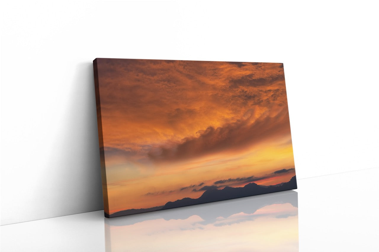 Tablou Canvas Orange Sky II