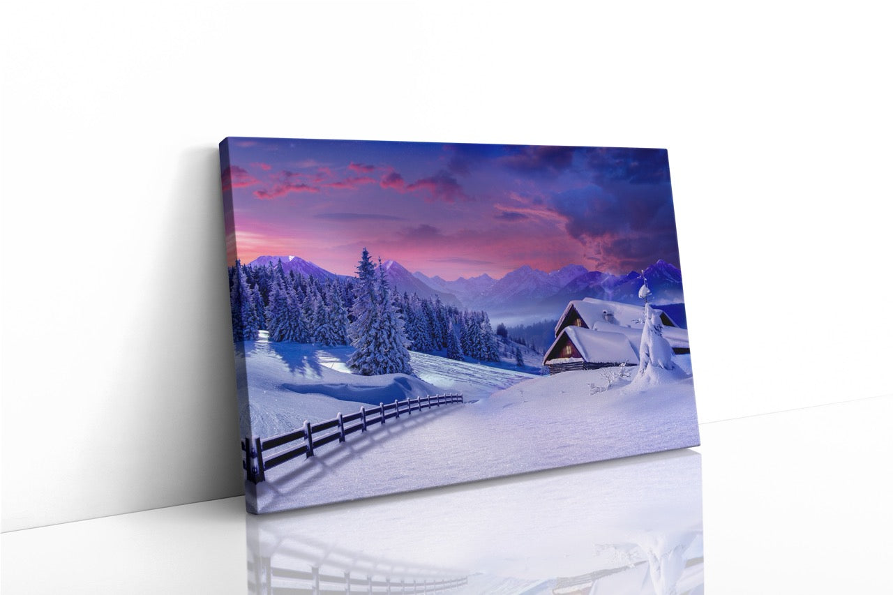Tablou Canvas Purple Sky