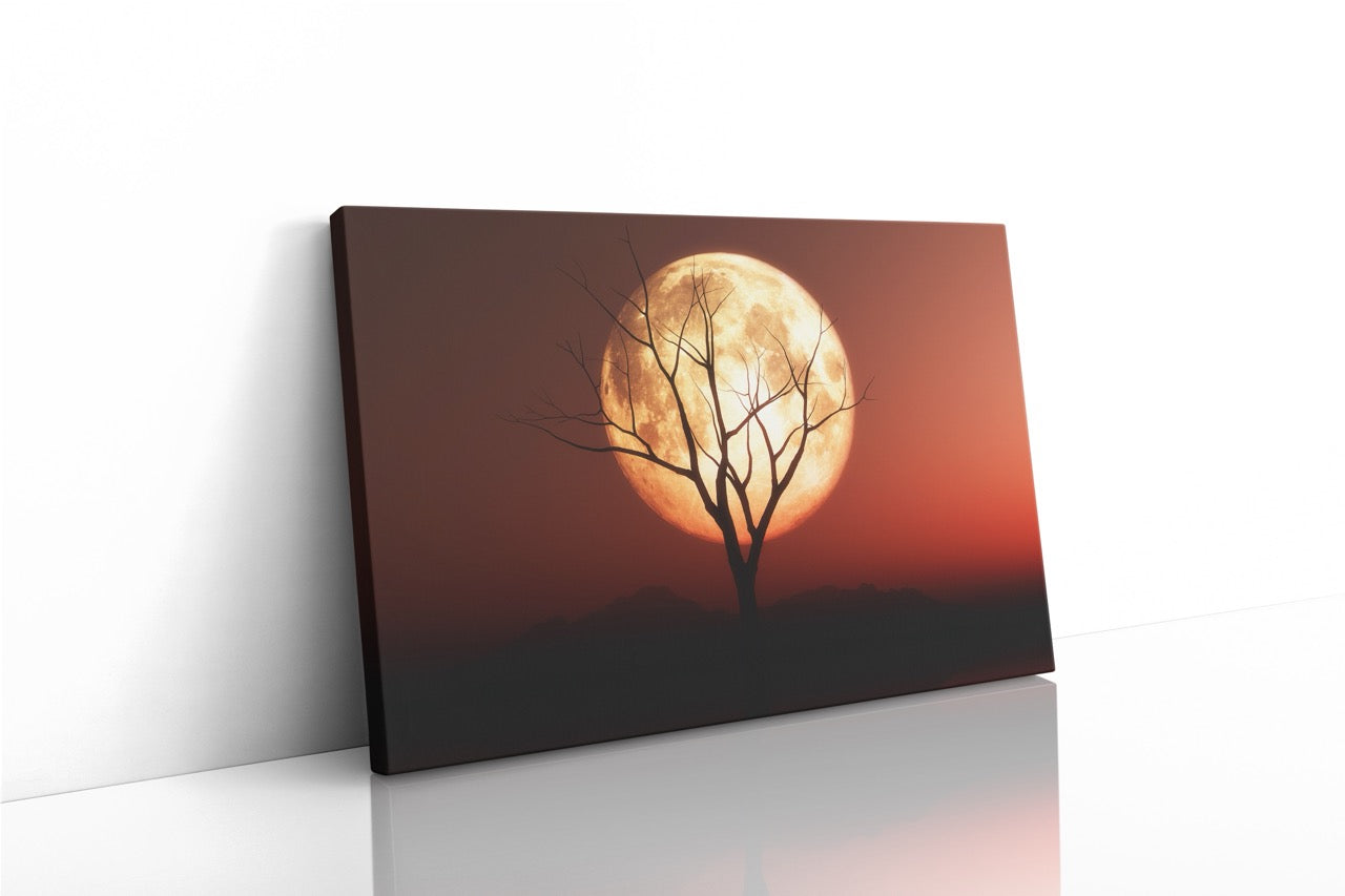 Tablou Canvas Red Moon