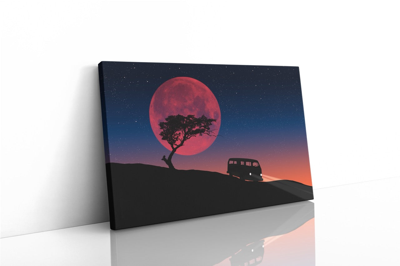 Tablou Canvas Hippie Van