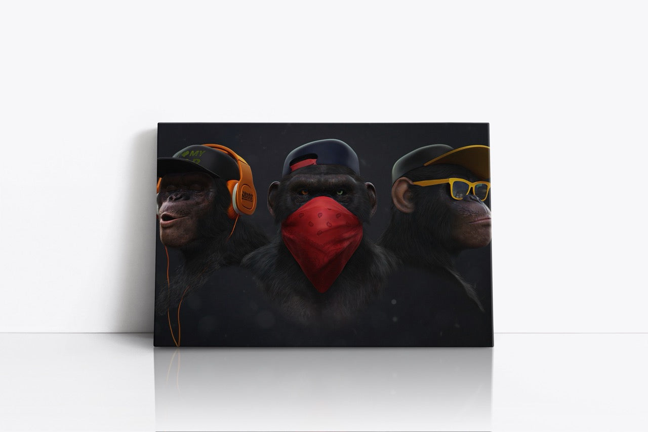 Tablou Canvas Monkeys