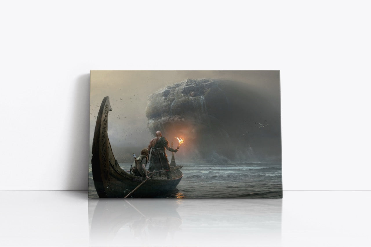 Tablou Canvas God Of War Boath