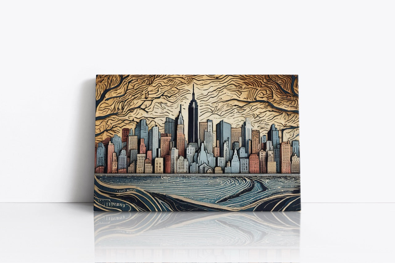 Tablou Canvas New York Minimal