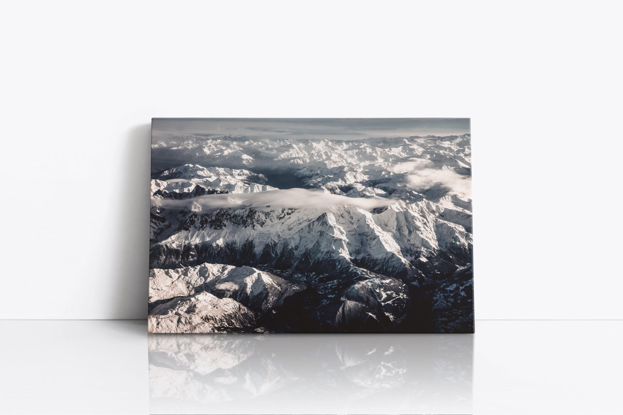Tablou Canvas Muntele Sub Nori