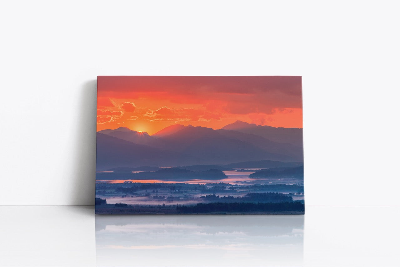 Tablouri Canvas Orange Sky III