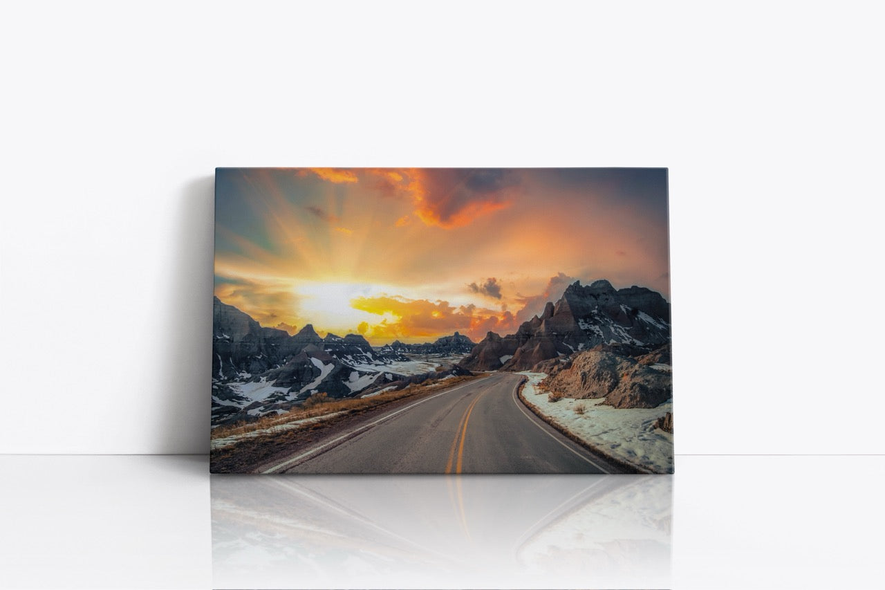 Tablou Canvas Mountain Road