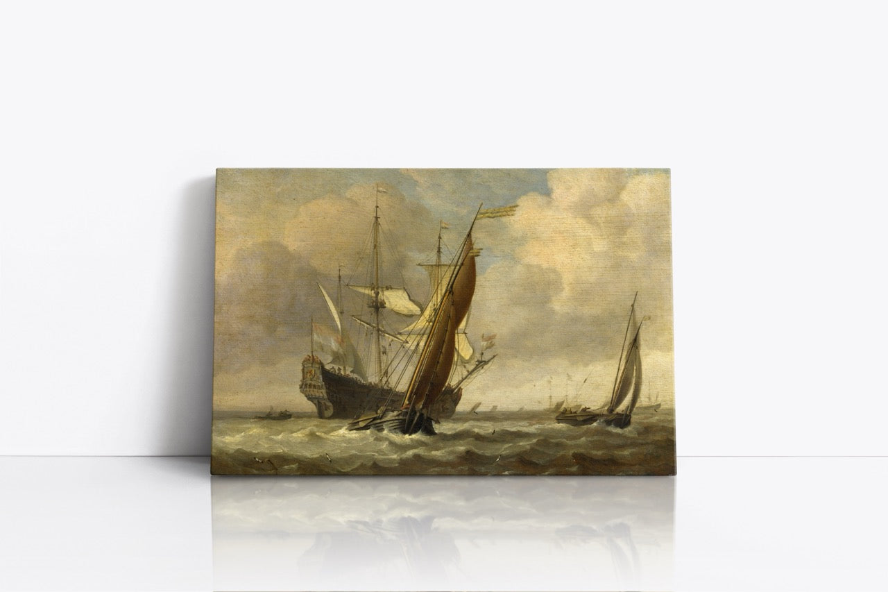 Tablou Canvas Ship Battle