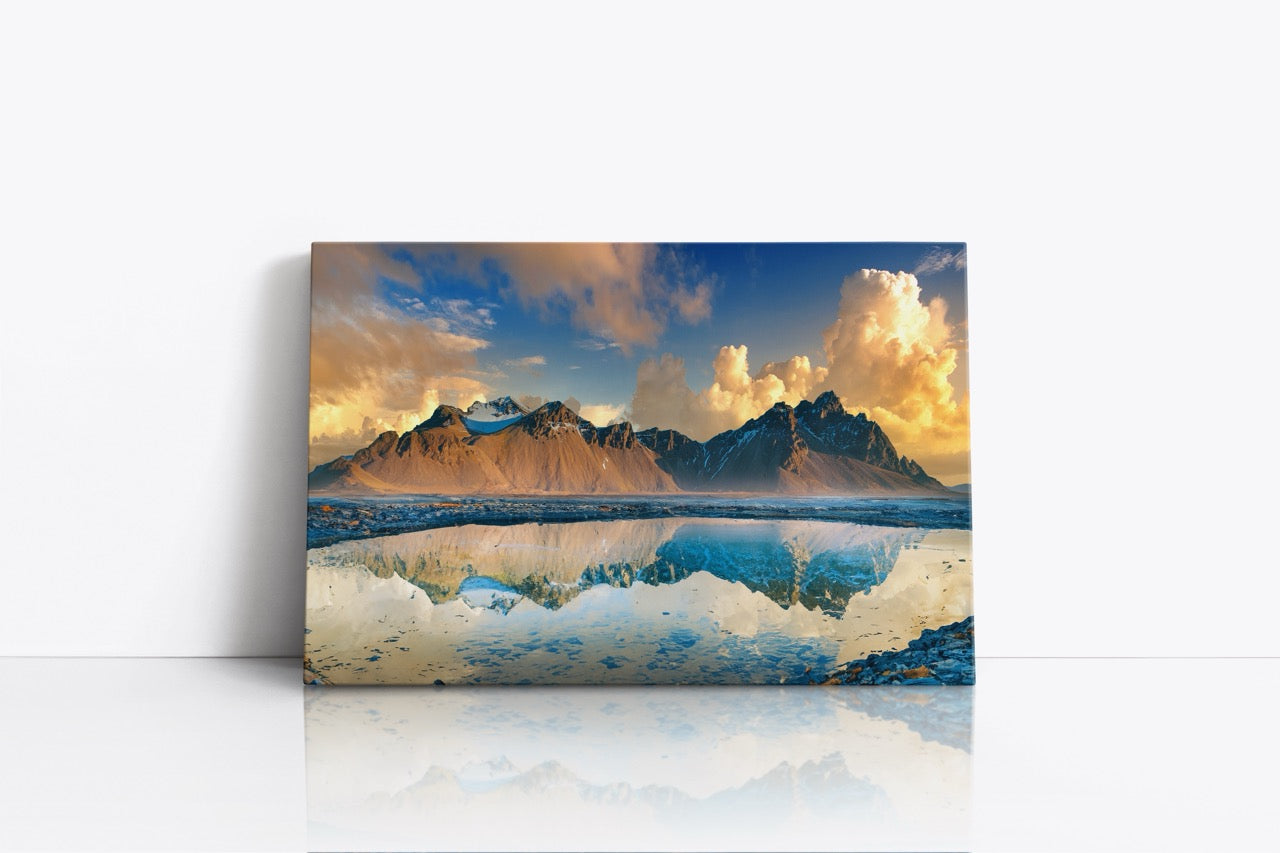Tablou Canvas Muntele Și Reflexia