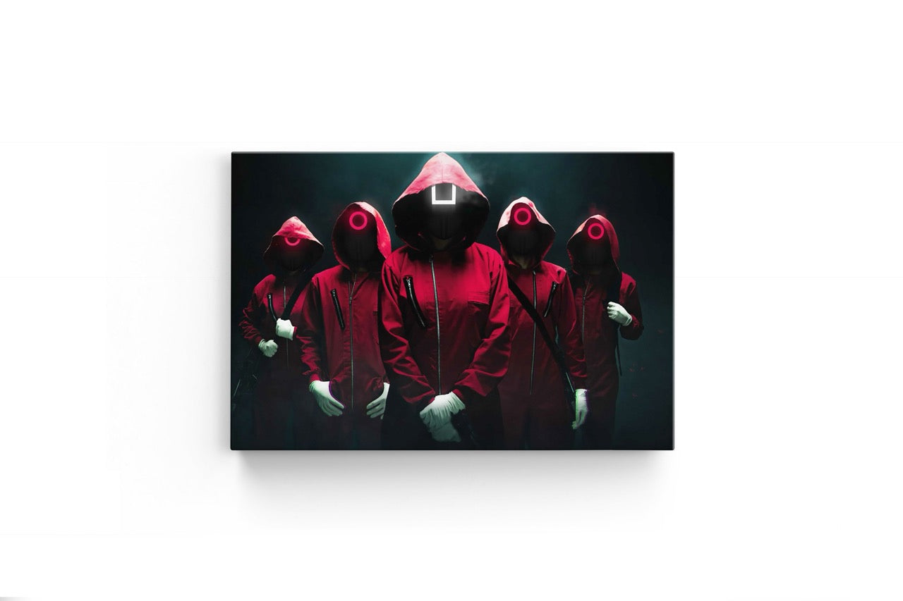 Tablou Canvas Squid Game Staff