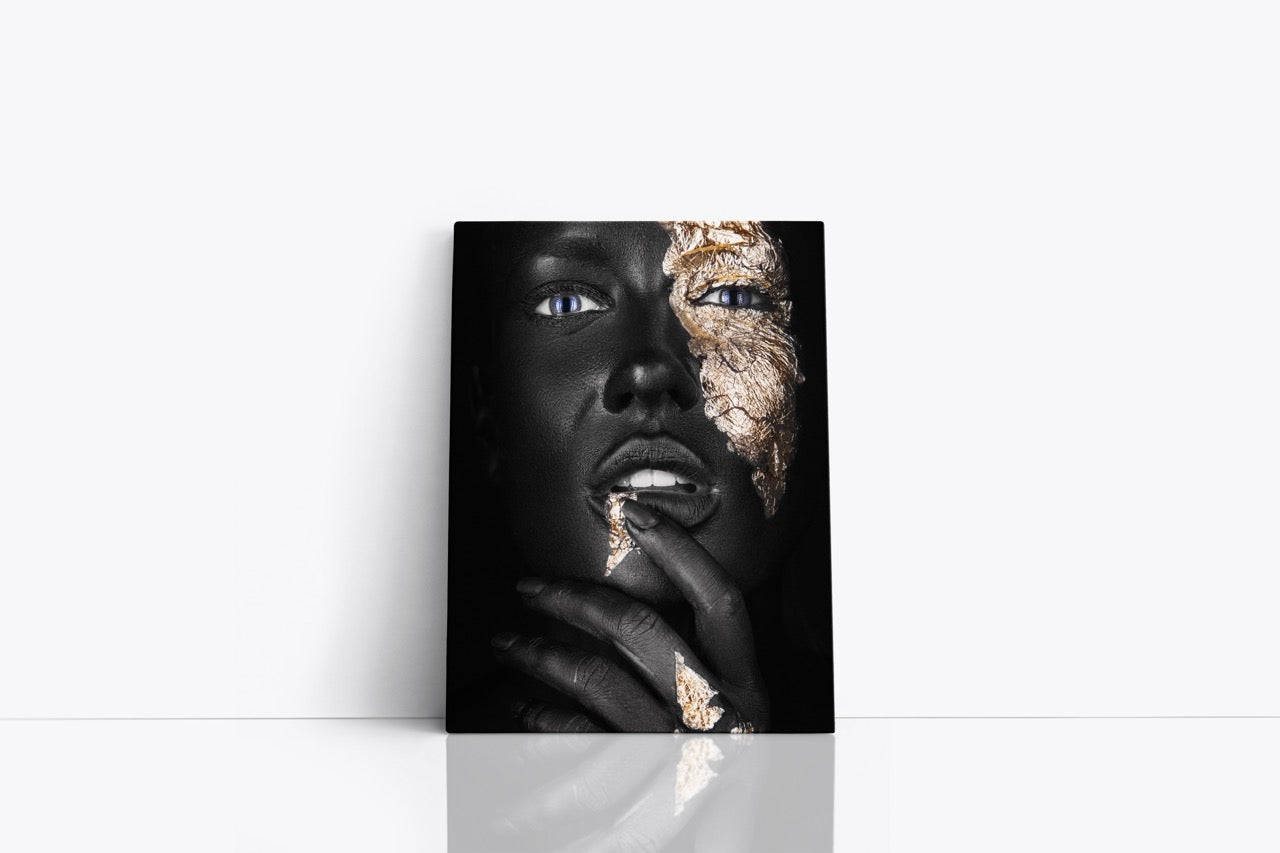Tablou Canvas Gold Smile