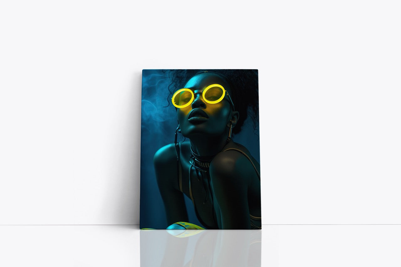 Tablou Canvas Yellow Neo