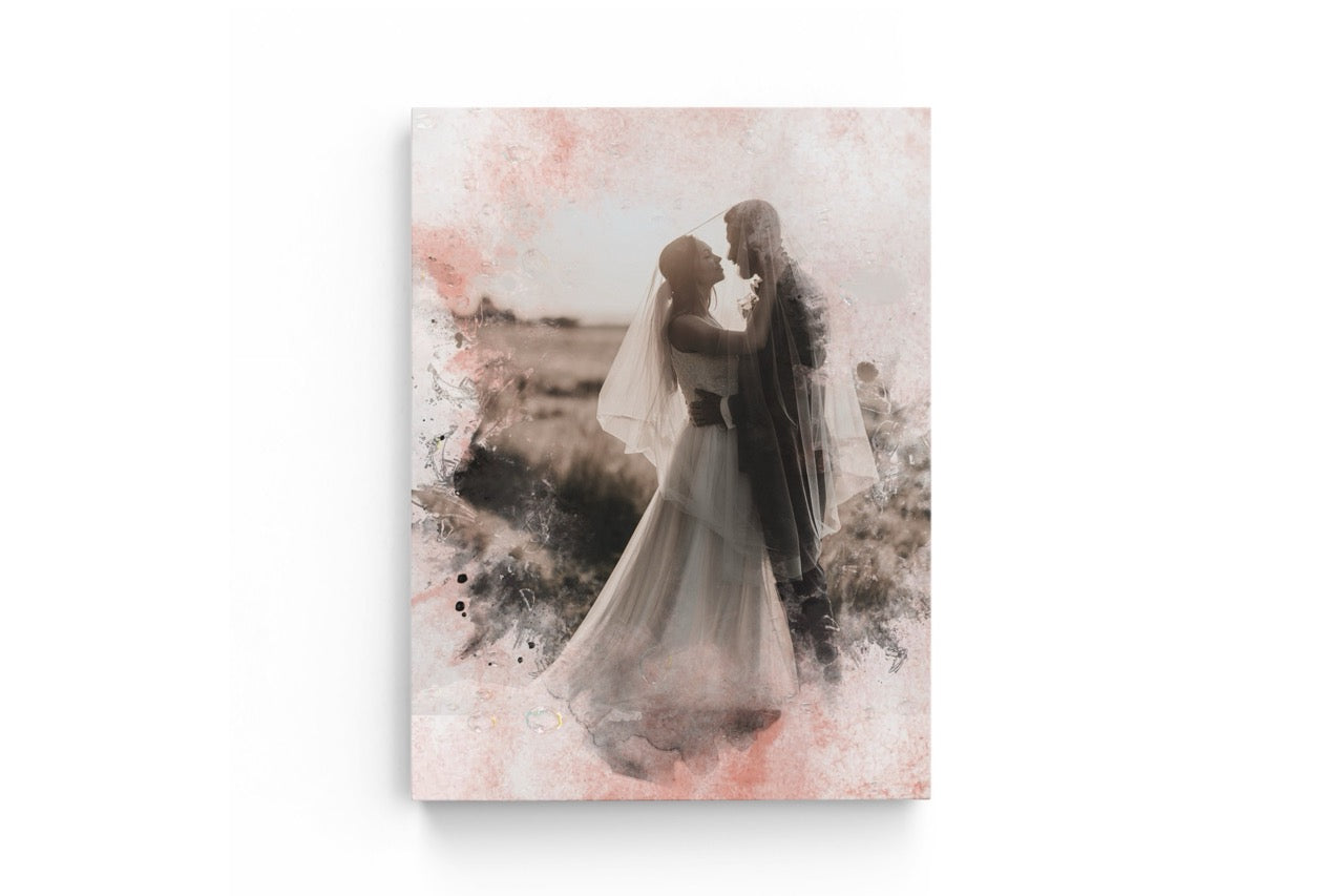 Tablou Personalizat Watercolor Portret