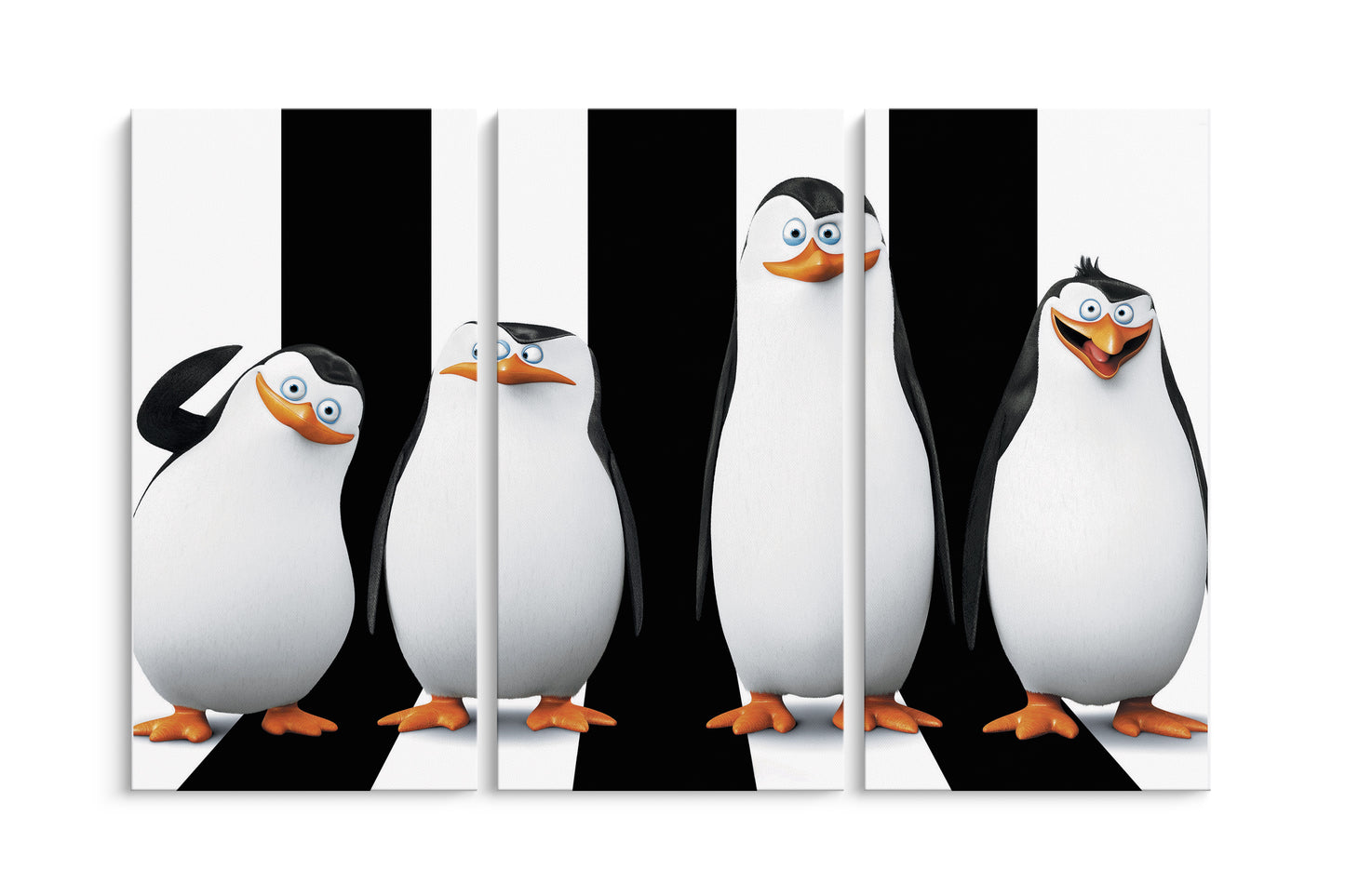 Tablou 3 Piese Pinguinii
