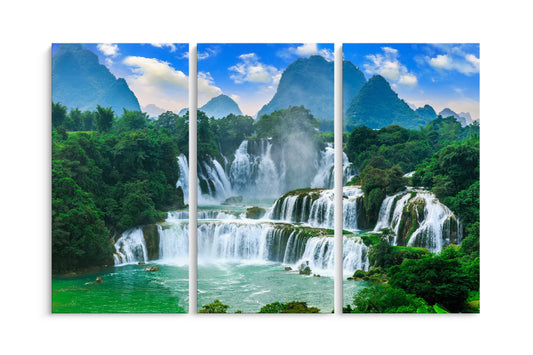 Tablou 3 Piese Cascada