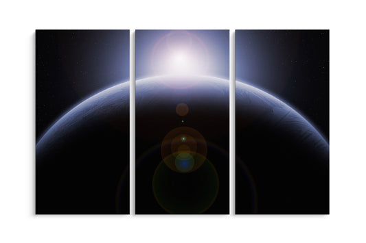 Tablou 3 Piese Space