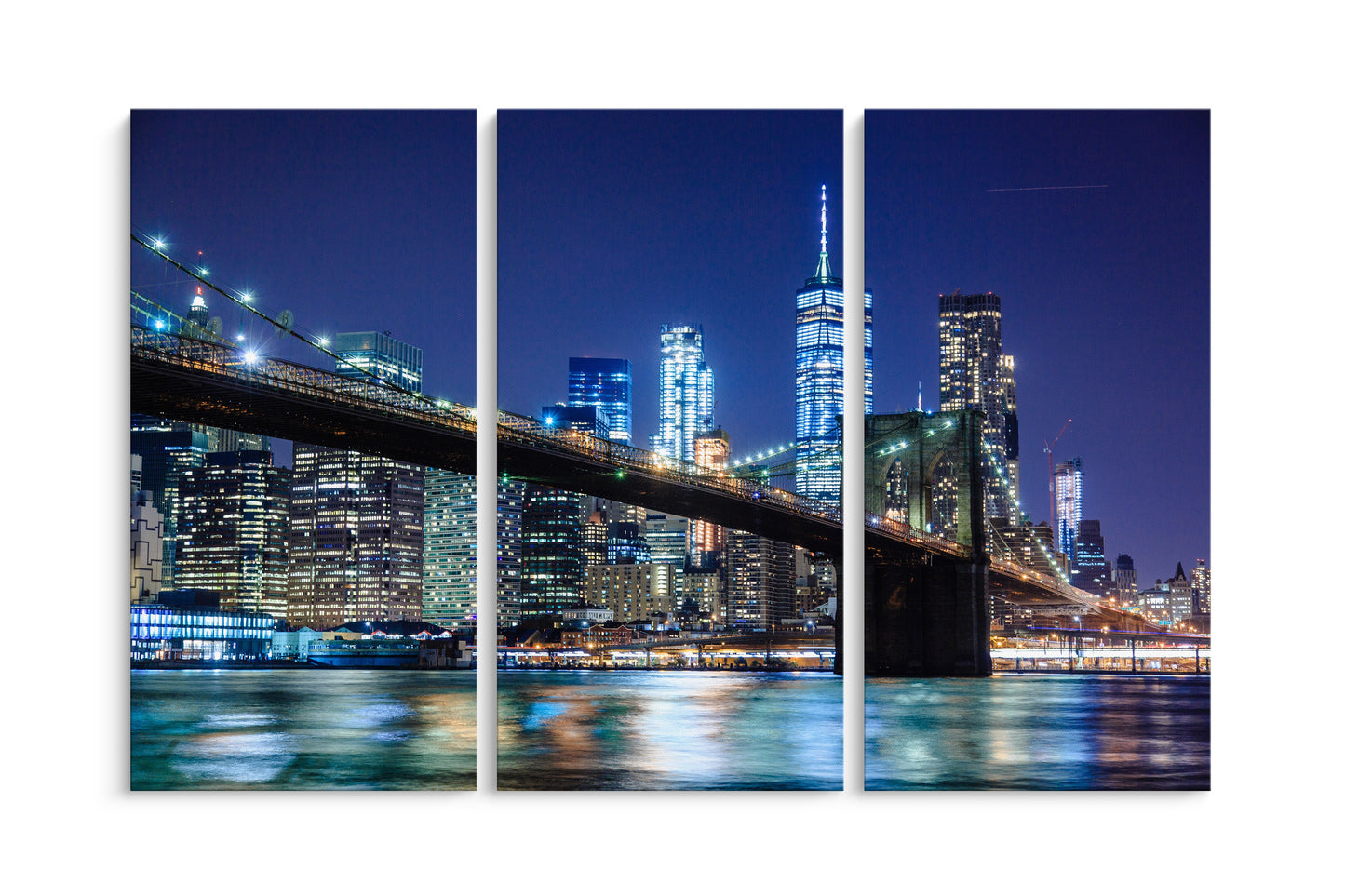Tablou 3 Piese Brookly Bridge