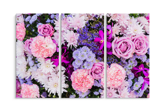 Tablou 3 Piese Bouquet