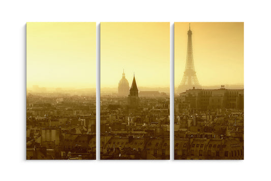 Tablou 3 Piese Vintage Paris