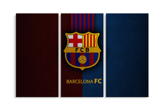 Tablou 3 Piese Fc Barcelona