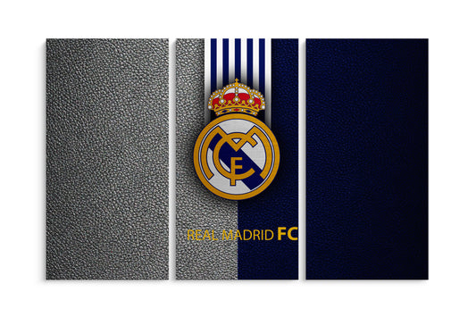 Tablou 3 Piese Fc RealMadrid