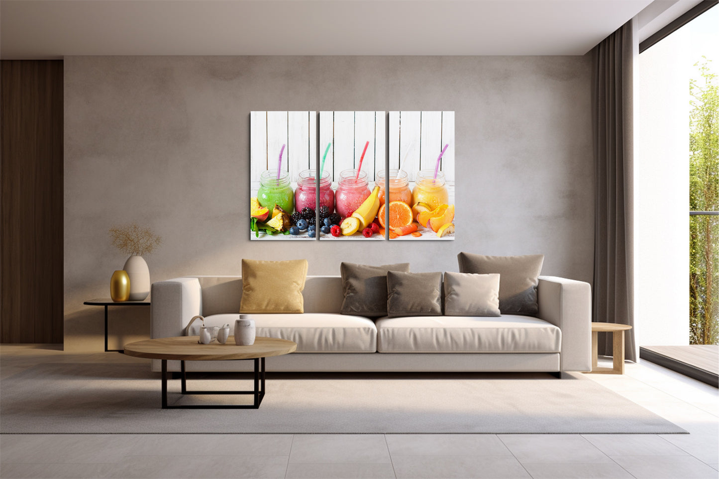 Tablou 3 Piese Smoothie