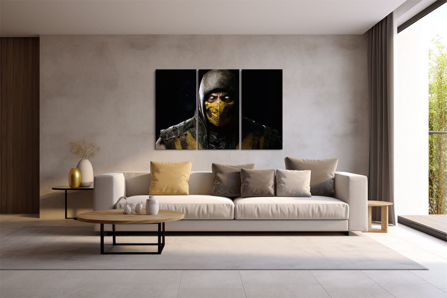 Tablou 3 Piese Scorpion